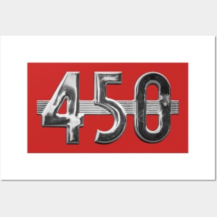 450 Number Insignia Posters and Art